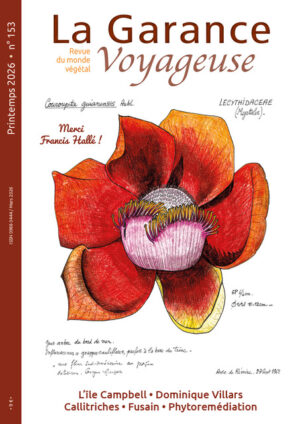 Couverture de La Garance Voyageuse n°153 du printemps 2026